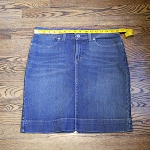Mini Denim Skirt
